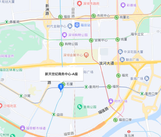 Map with SmartSolo Inc. location